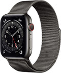Apple iWatch Series 6 44mm - Cellular Stainless Steel (Black) Factory Resealed - UNLOCKED