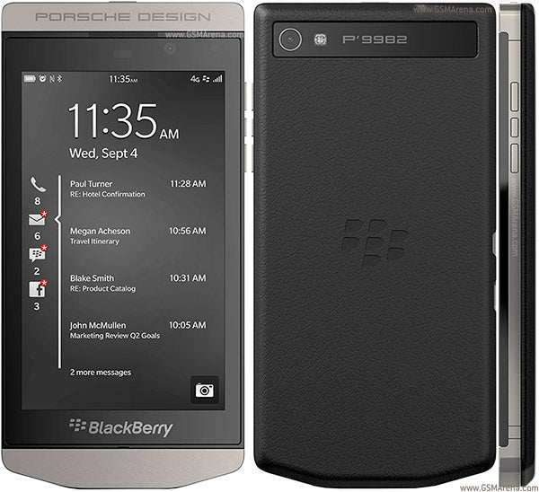 Blackberry P'9982 Porsche Design 2013 - Black - Fully Boxed, Sim Free Unlocked