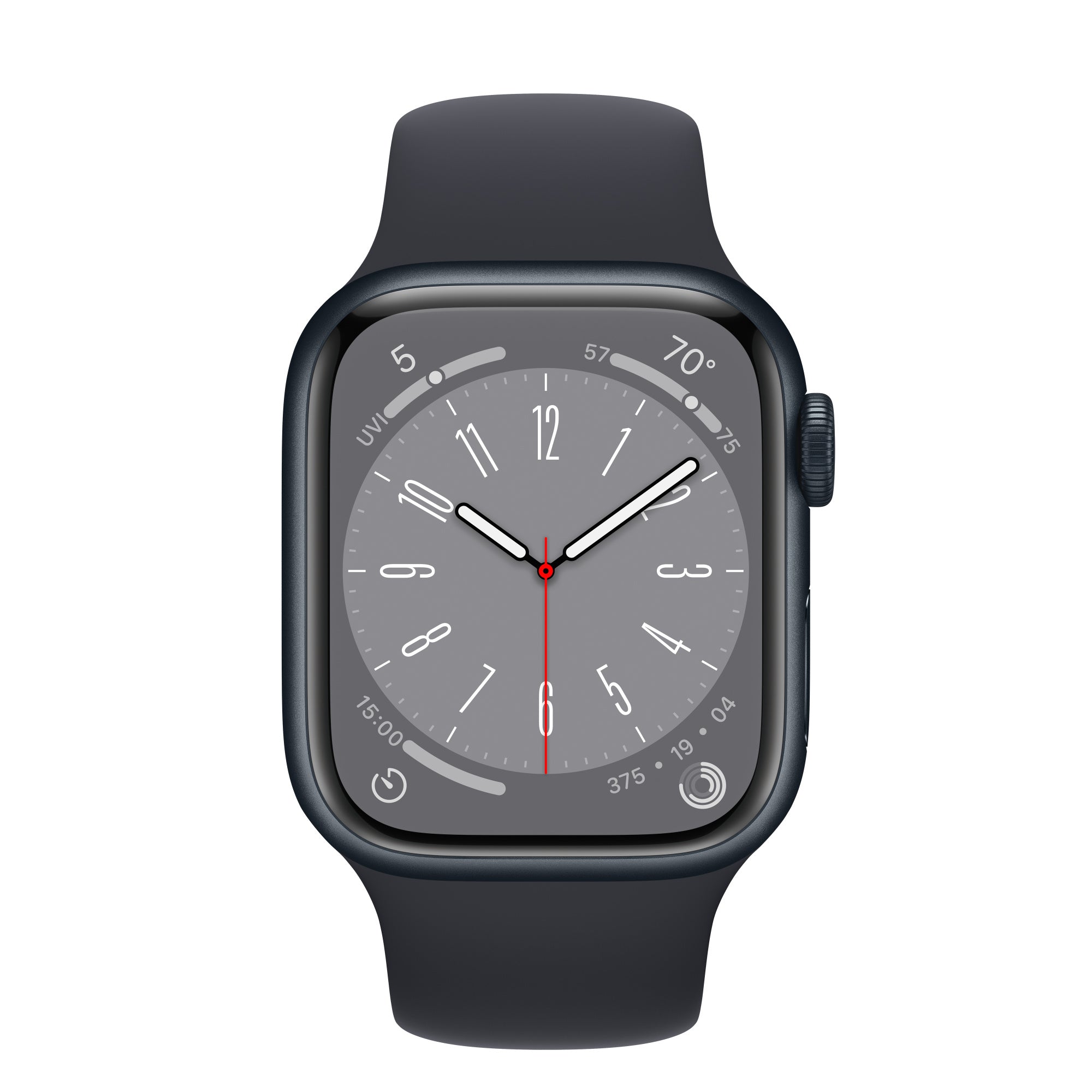 Apple iWatch Series 8 41mm - Cellular (Black) Factory Resealed - UNLOCKED