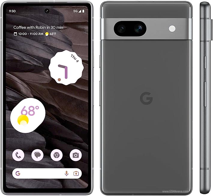 Google Pixel 7A 2023 - Black - Fully Boxed, Sim Free Unlocked