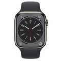 Apple iWatch Series 8 45mm - Cellular (Black) Factory Resealed - UNLOCKED