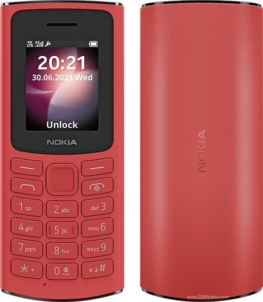 Nokia 105 4G - Unlocked - Refurbished Like New