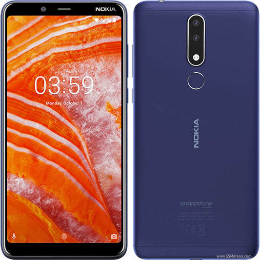 Nokia 3.1 Plus - Unlocked - Refurbished Like New