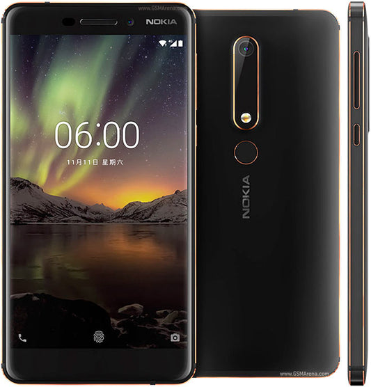 Nokia 6.1 - Unlocked - Refurbished Like New