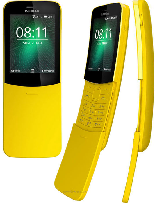 Nokia 8110 4G - Unlocked - Refurbished Like New