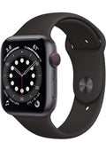 Apple iWatch Series 6 44mm - Cellular (Black) Factory Resealed - UNLOCKED