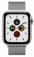 Apple iWatch Series 5 44mm - Cellular Stainless Steel (Black) Factory Resealed - UNLOCKED