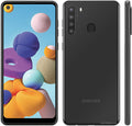 Samsung Galaxy A21 2020 - Black - Fully Boxed, Sim Free Unlocked